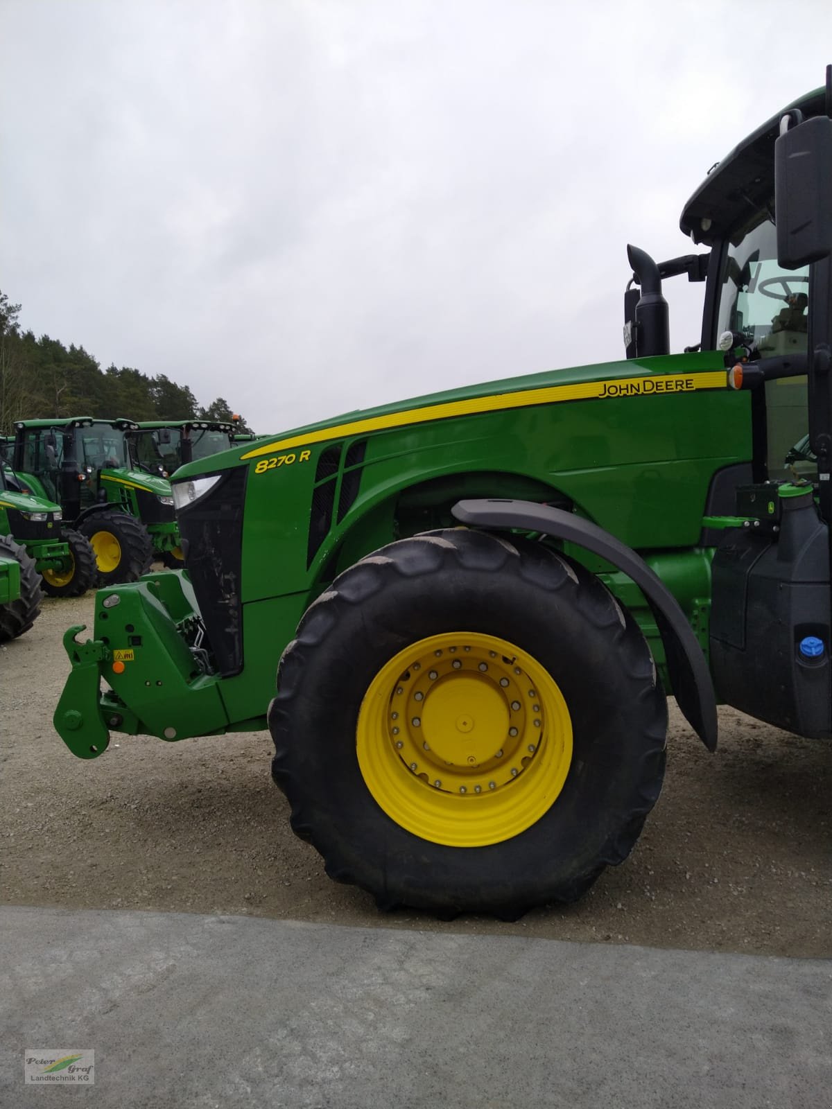 Traktor typu John Deere 8270R, Gebrauchtmaschine v Pegnitz-Bronn (Obrázek 4)