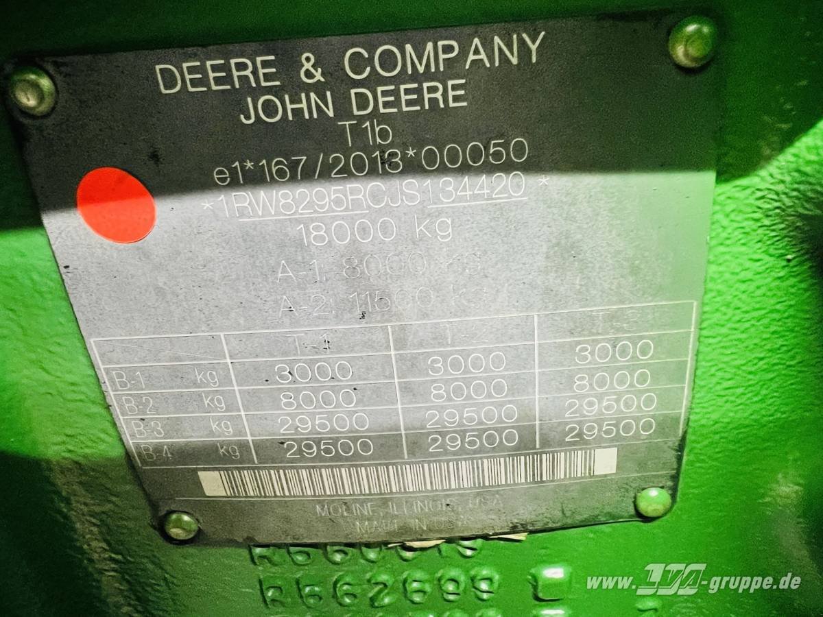 Traktor типа John Deere 8295R e23 PowerShift, Gebrauchtmaschine в Sülzetal OT Altenweddingen (Фотография 15)