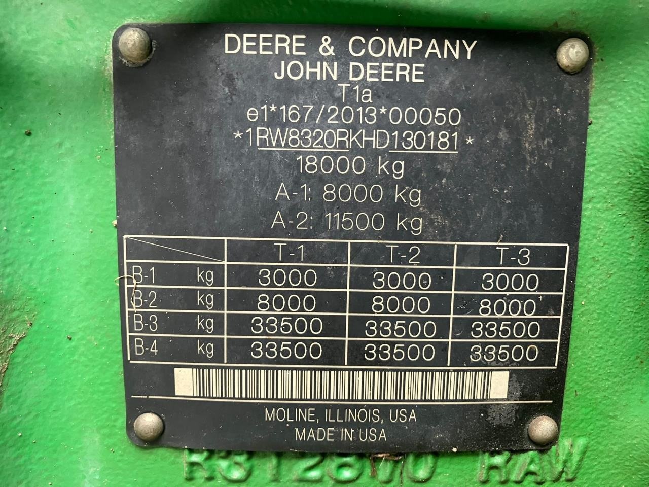 Traktor tipa John Deere 8320, Gebrauchtmaschine u Brønderslev (Slika 2)