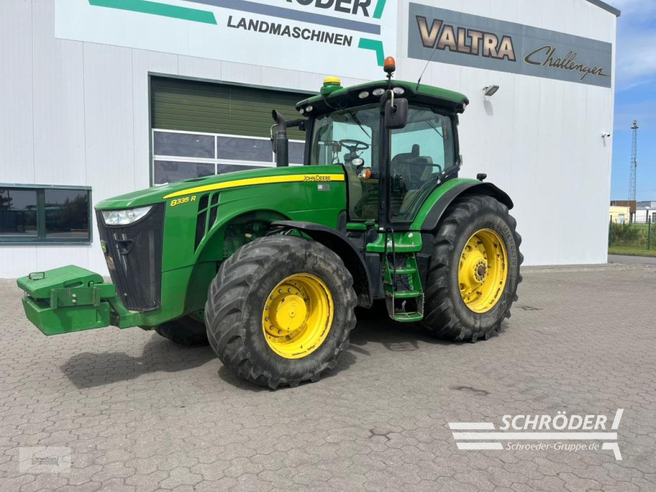 Traktor del tipo John Deere 8335 R AUTOPOWER + ZWILLINGSBEREIFUNG, Gebrauchtmaschine In Leizen (Immagine 1)