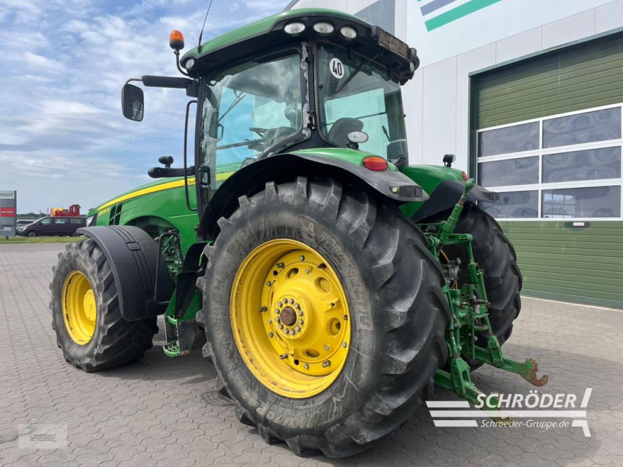 Traktor del tipo John Deere 8335 R AUTOPOWER + ZWILLINGSBEREIFUNG, Gebrauchtmaschine In Leizen (Immagine 8)