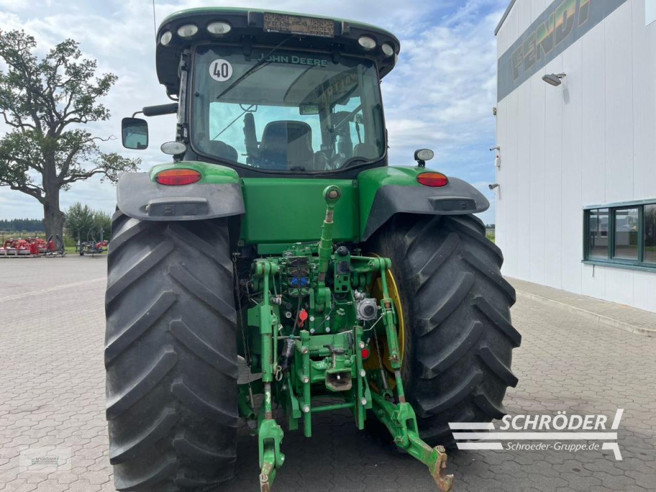 Traktor del tipo John Deere 8335 R AUTOPOWER + ZWILLINGSBEREIFUNG, Gebrauchtmaschine In Leizen (Immagine 9)