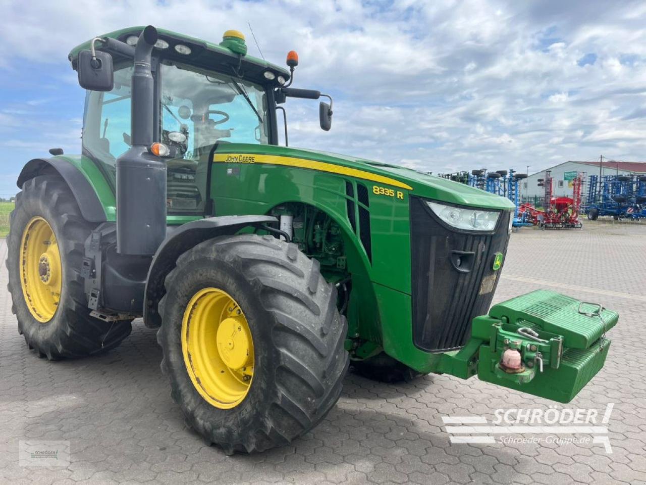 Traktor del tipo John Deere 8335 R AUTOPOWER + ZWILLINGSBEREIFUNG, Gebrauchtmaschine In Leizen (Immagine 16)