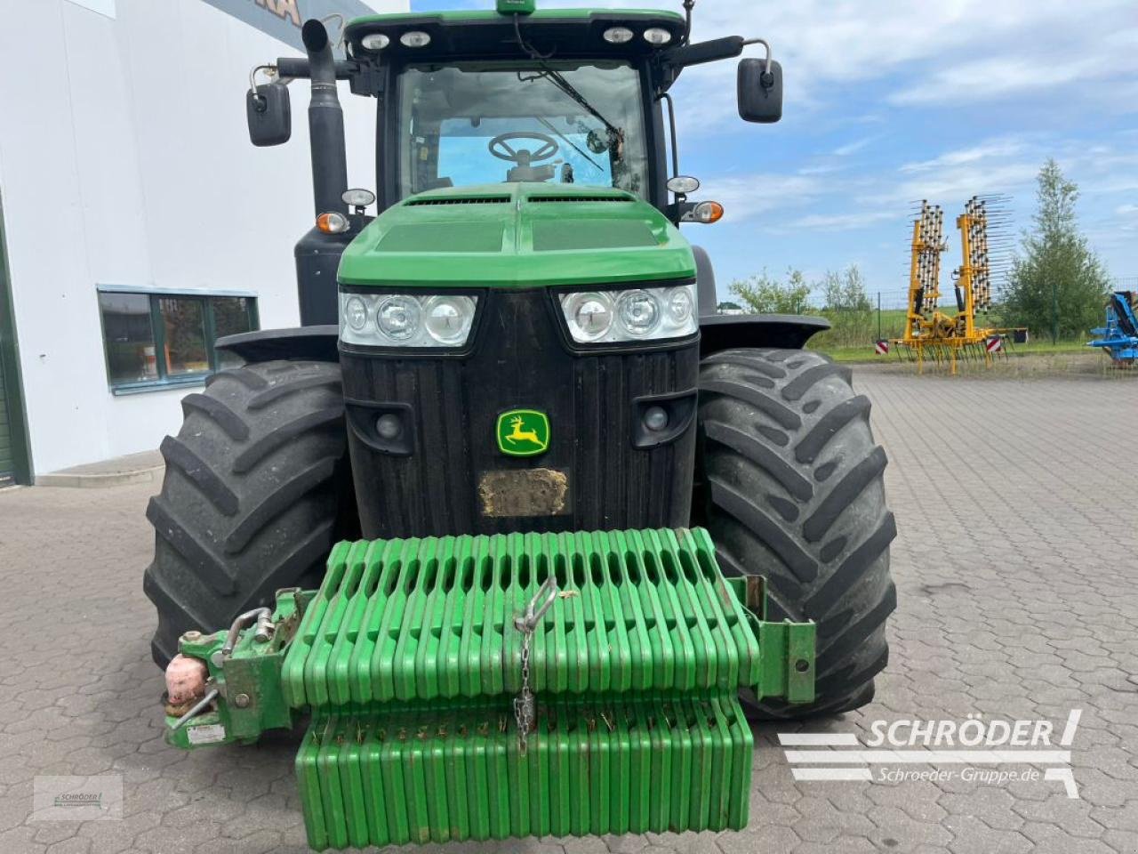 Traktor del tipo John Deere 8335 R AUTOPOWER + ZWILLINGSBEREIFUNG, Gebrauchtmaschine In Leizen (Immagine 17)