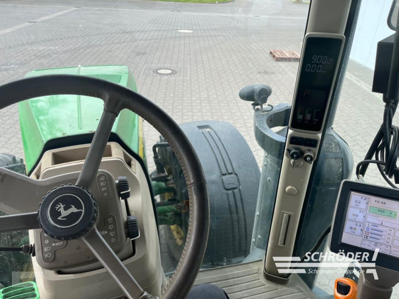 Traktor del tipo John Deere 8335 R AUTOPOWER + ZWILLINGSBEREIFUNG, Gebrauchtmaschine In Leizen (Immagine 20)