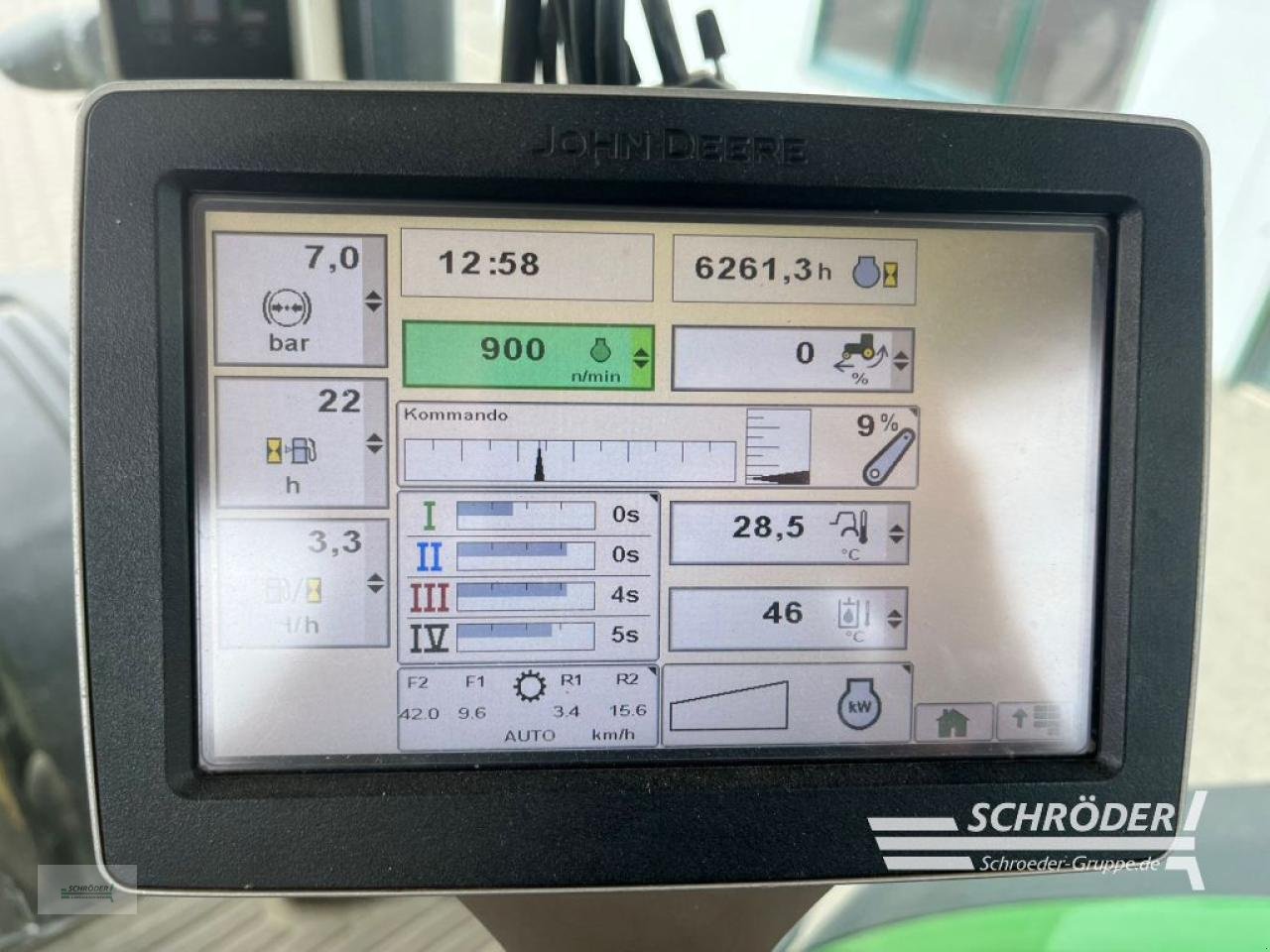 Traktor del tipo John Deere 8335 R AUTOPOWER + ZWILLINGSBEREIFUNG, Gebrauchtmaschine In Leizen (Immagine 21)