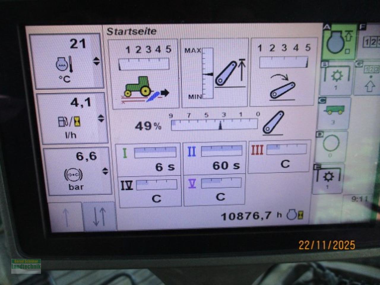 Traktor типа John Deere 8345 R, Gebrauchtmaschine в Büren (Фотография 10)