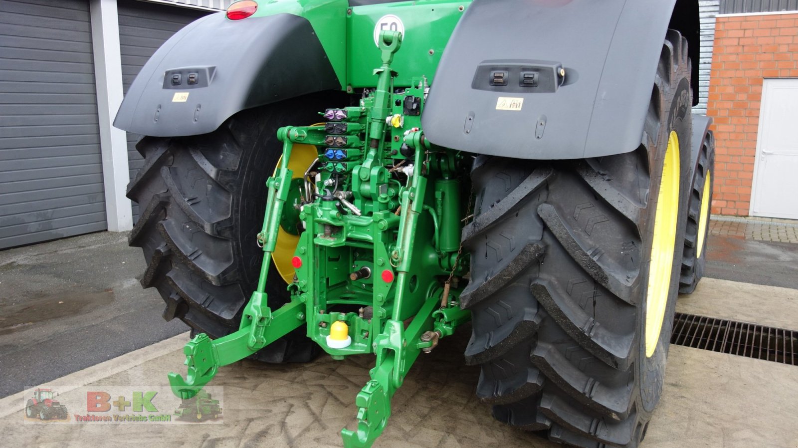 Traktor Türe ait John Deere 8370 R, Gebrauchtmaschine içinde Kettenkamp (resim 9)