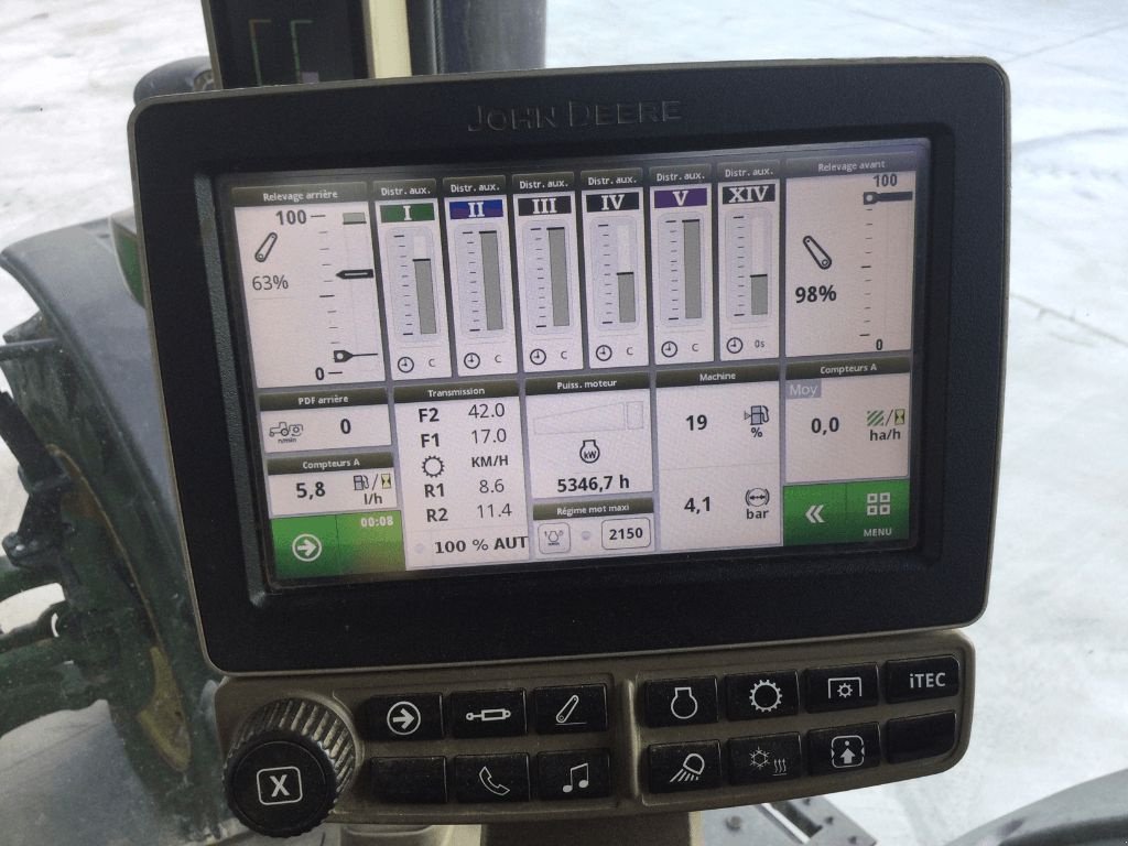 Traktor типа John Deere 8370, Gebrauchtmaschine в azerailles (Фотография 8)
