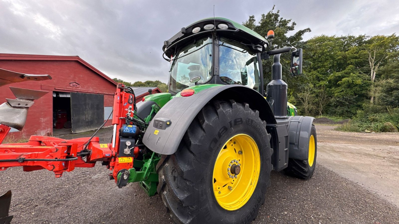 Traktor van het type John Deere 8370R Autopower, Gebrauchtmaschine in Nykøbing Falster (Foto 4)