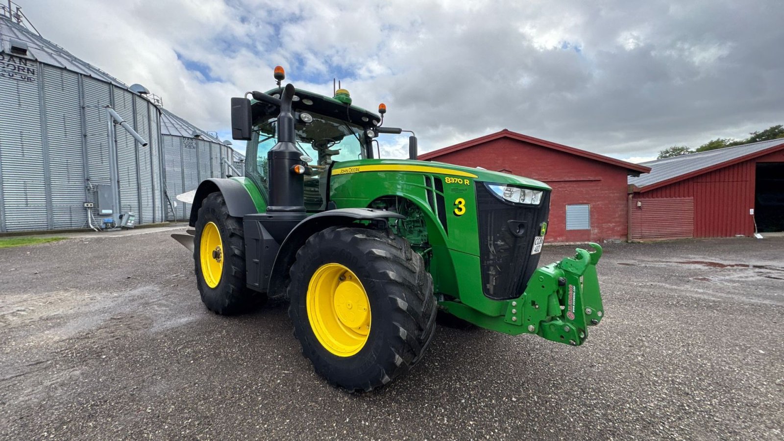 Traktor van het type John Deere 8370R Autopower, Gebrauchtmaschine in Nykøbing Falster (Foto 1)