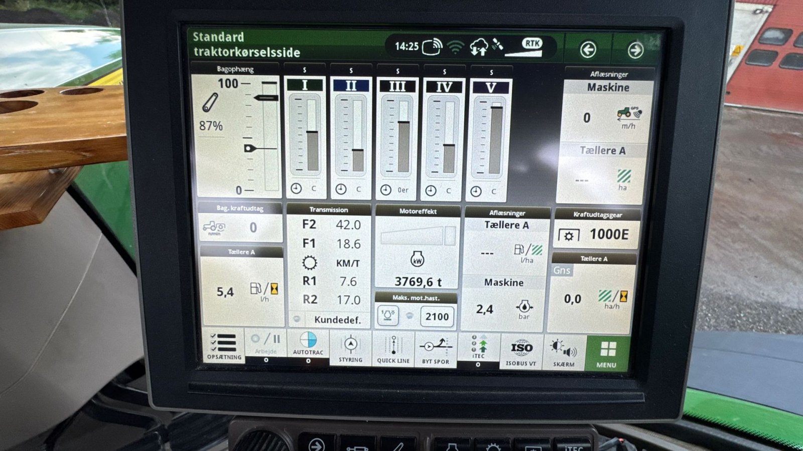 Traktor des Typs John Deere 8370R Autopower, Gebrauchtmaschine in Nykøbing Falster (Bild 13)