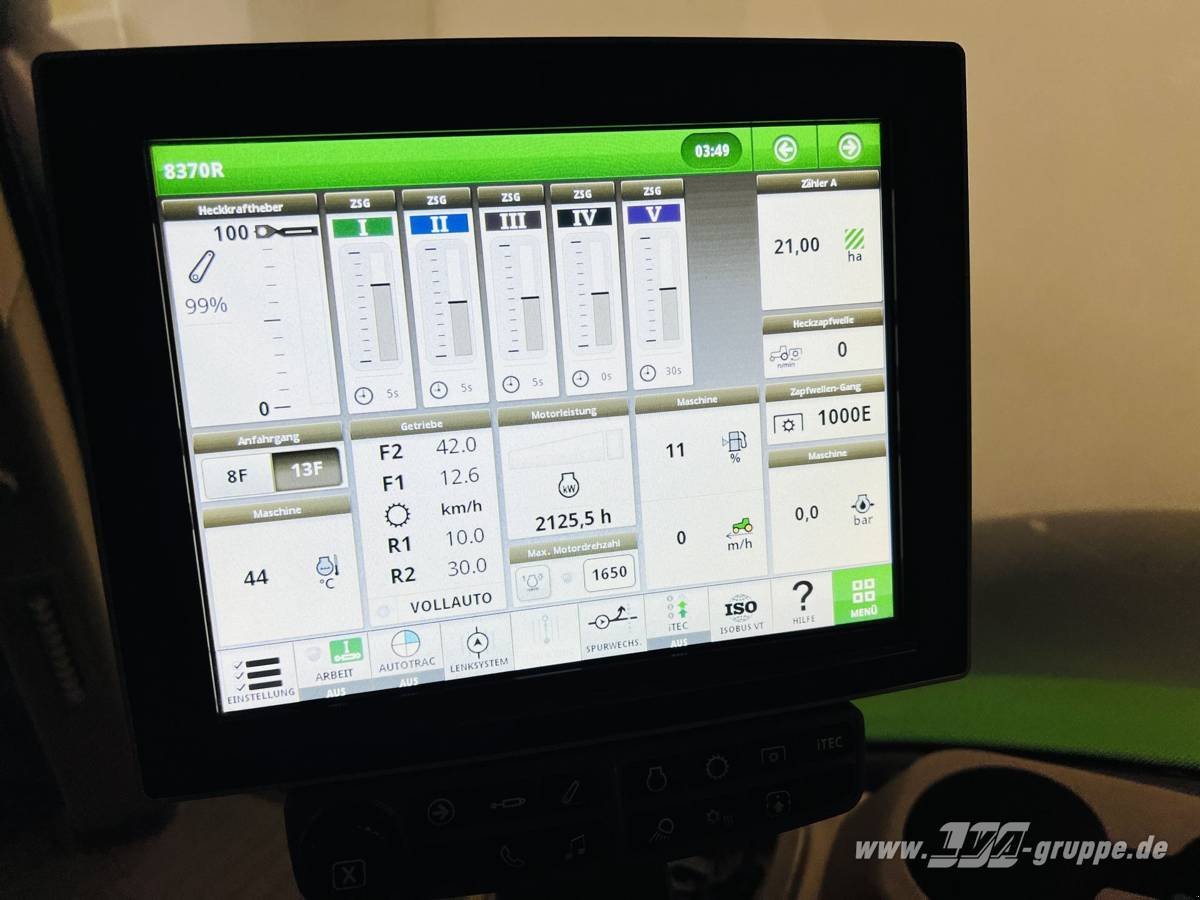 Traktor typu John Deere 8370R E23 PowerShift, Gebrauchtmaschine v Sülzetal OT Altenweddingen (Obrázok 14)