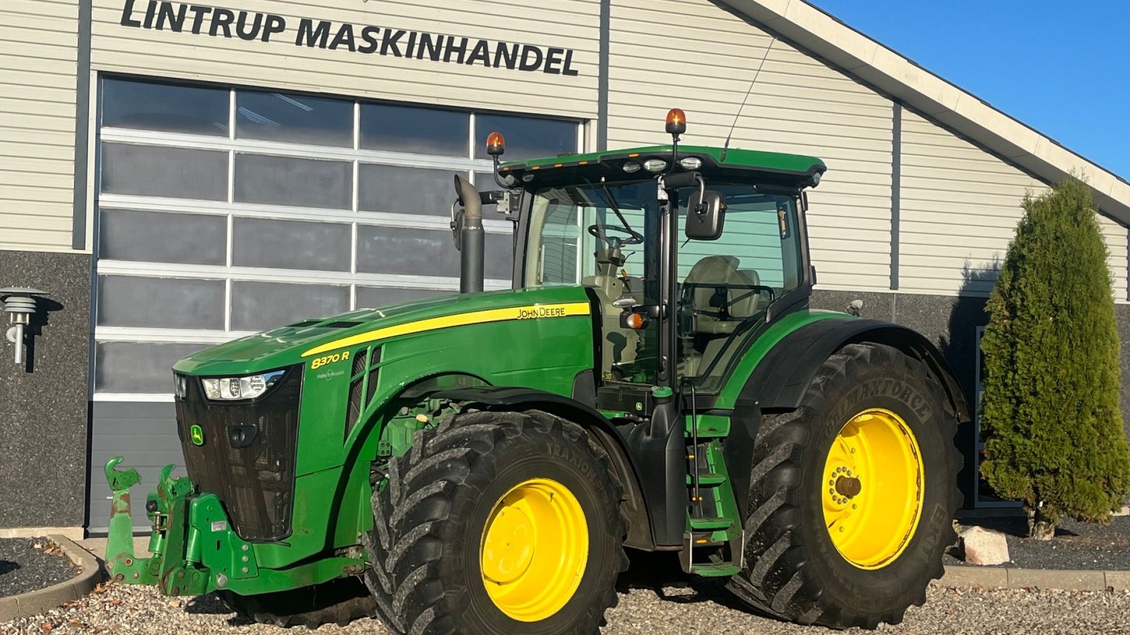 Traktor del tipo John Deere 8370R Med frontlift og fuld servicehistorik, Gebrauchtmaschine en Lintrup (Imagen 2)