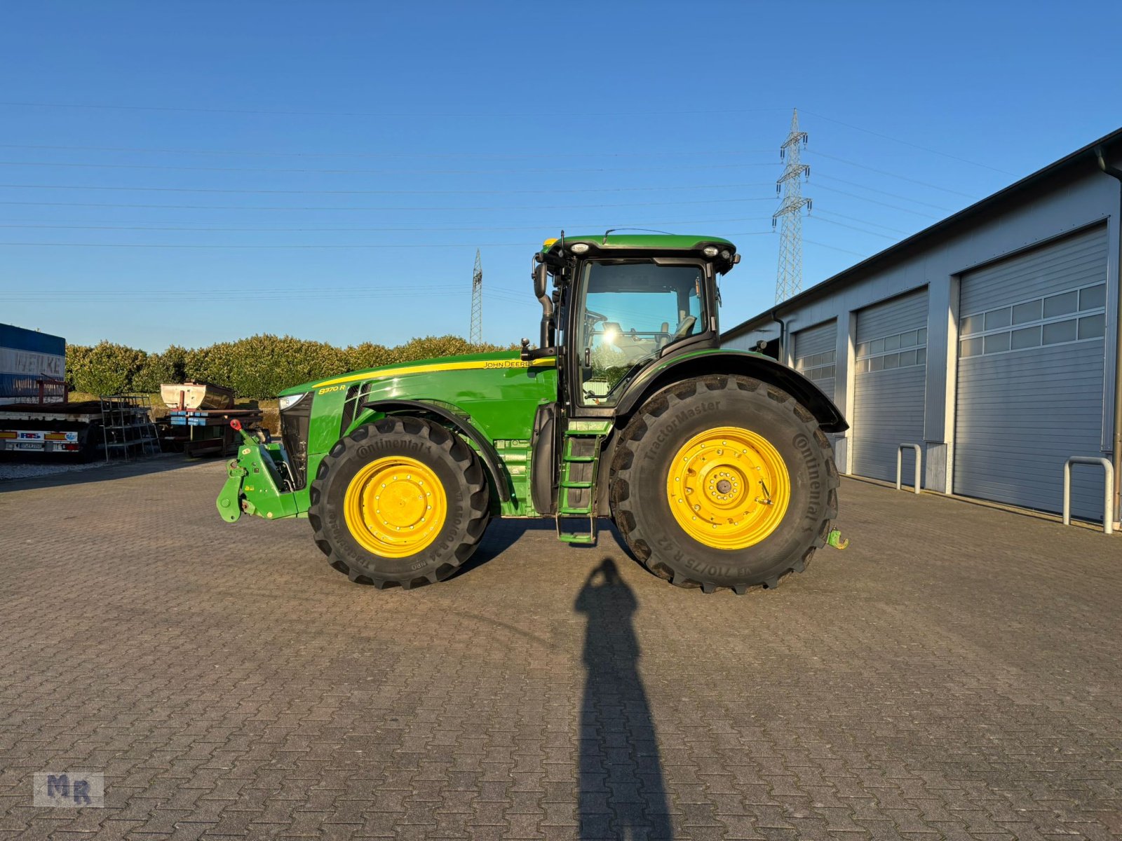 Traktor Türe ait John Deere 8370R, Gebrauchtmaschine içinde Greven (resim 8)
