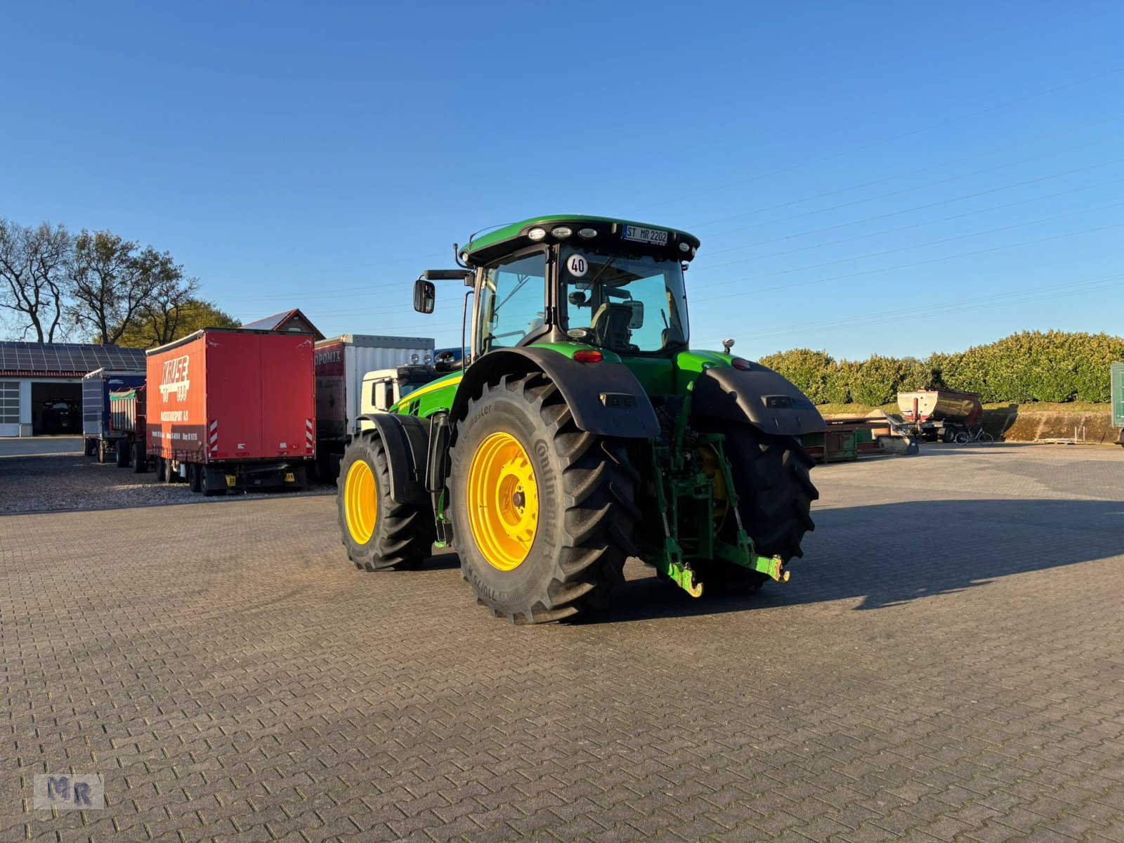 Traktor Türe ait John Deere 8370R, Gebrauchtmaschine içinde Greven (resim 9)