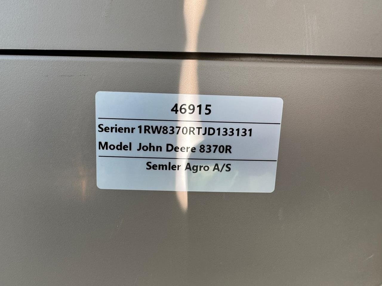 Traktor des Typs John Deere 8370R, Gebrauchtmaschine in Trige (Bild 7)