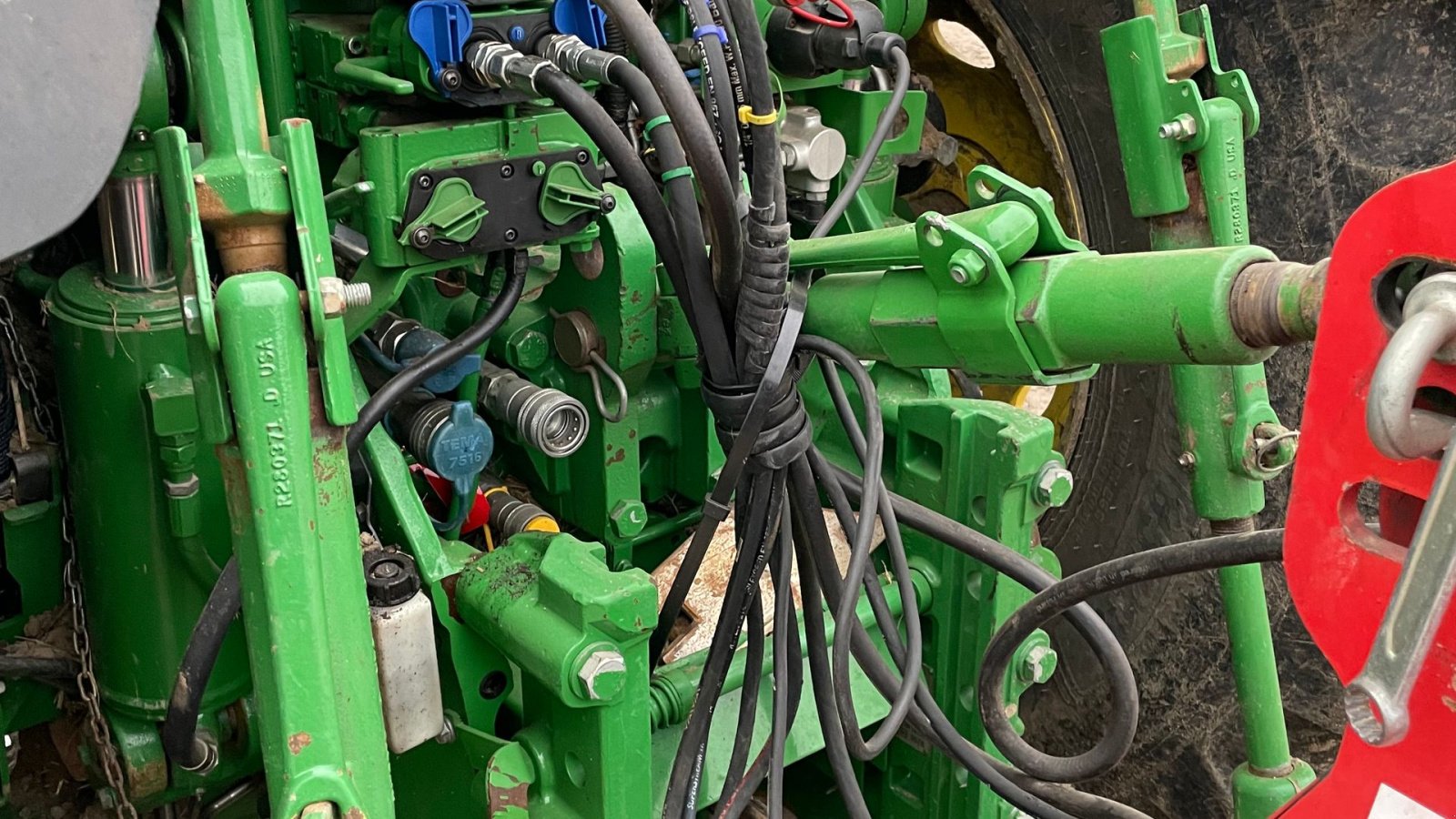 Traktor Türe ait John Deere 8370R, Gebrauchtmaschine içinde Hårlev (resim 4)