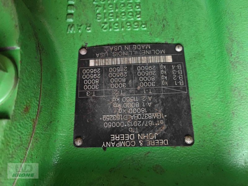 Traktor typu John Deere 8370R, Gebrauchtmaschine v Spelle (Obrázek 9)