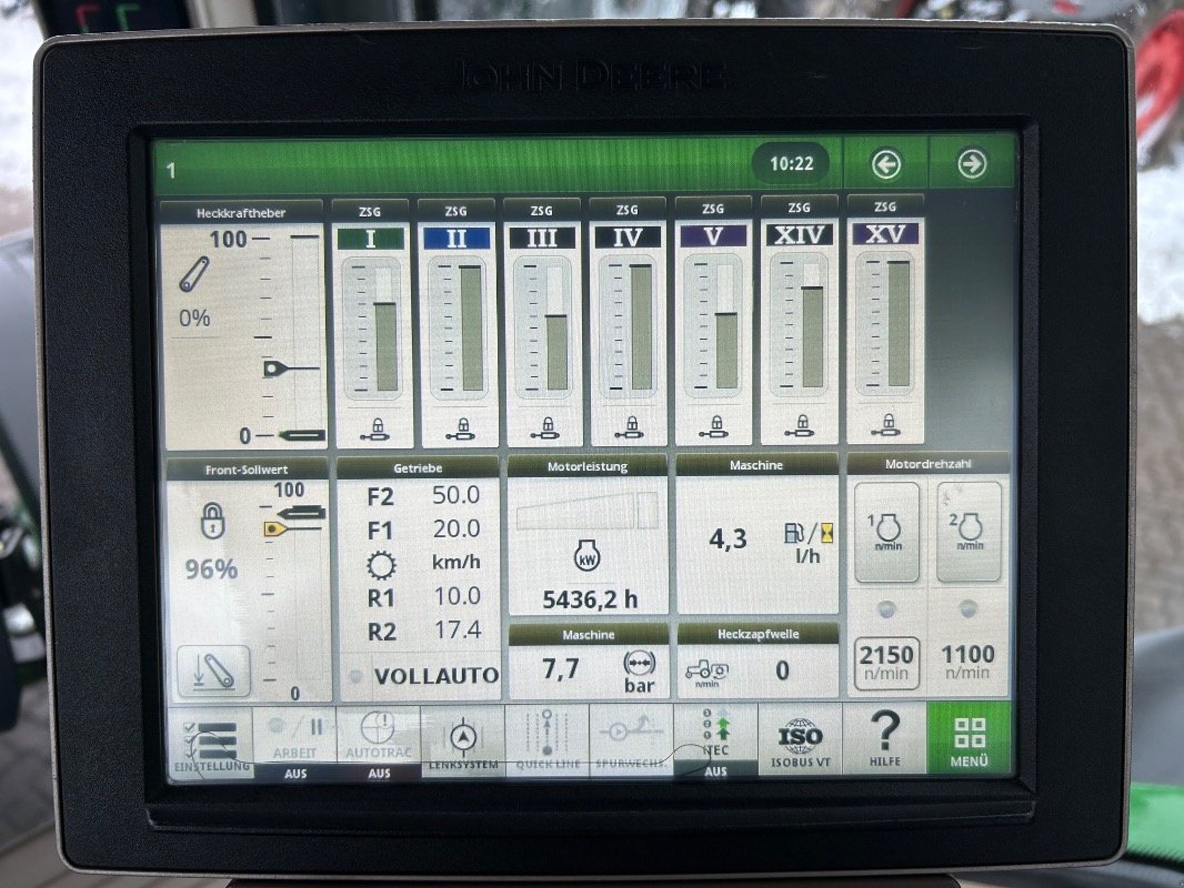 Traktor типа John Deere 8370R, Gebrauchtmaschine в Sittensen (Фотография 10)