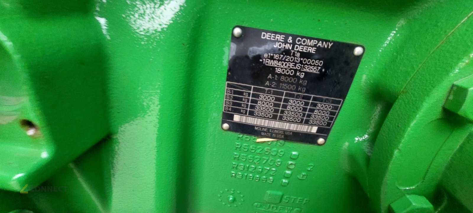 Traktor του τύπου John Deere 8400R, Gebrauchtmaschine σε Gerichshain (Φωτογραφία 15)