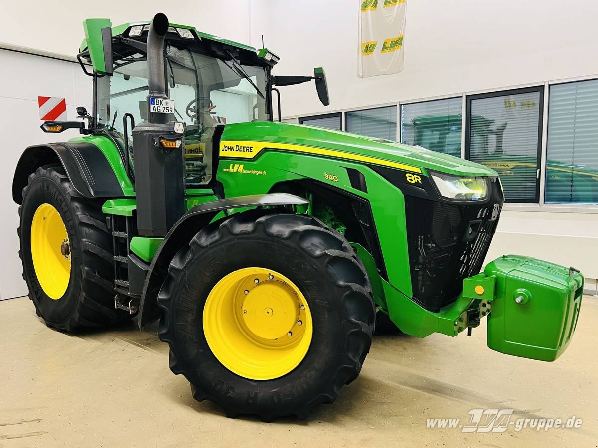 Traktor Türe ait John Deere 8R 340, Gebrauchtmaschine içinde Sülzetal OT Altenweddingen (resim 18)