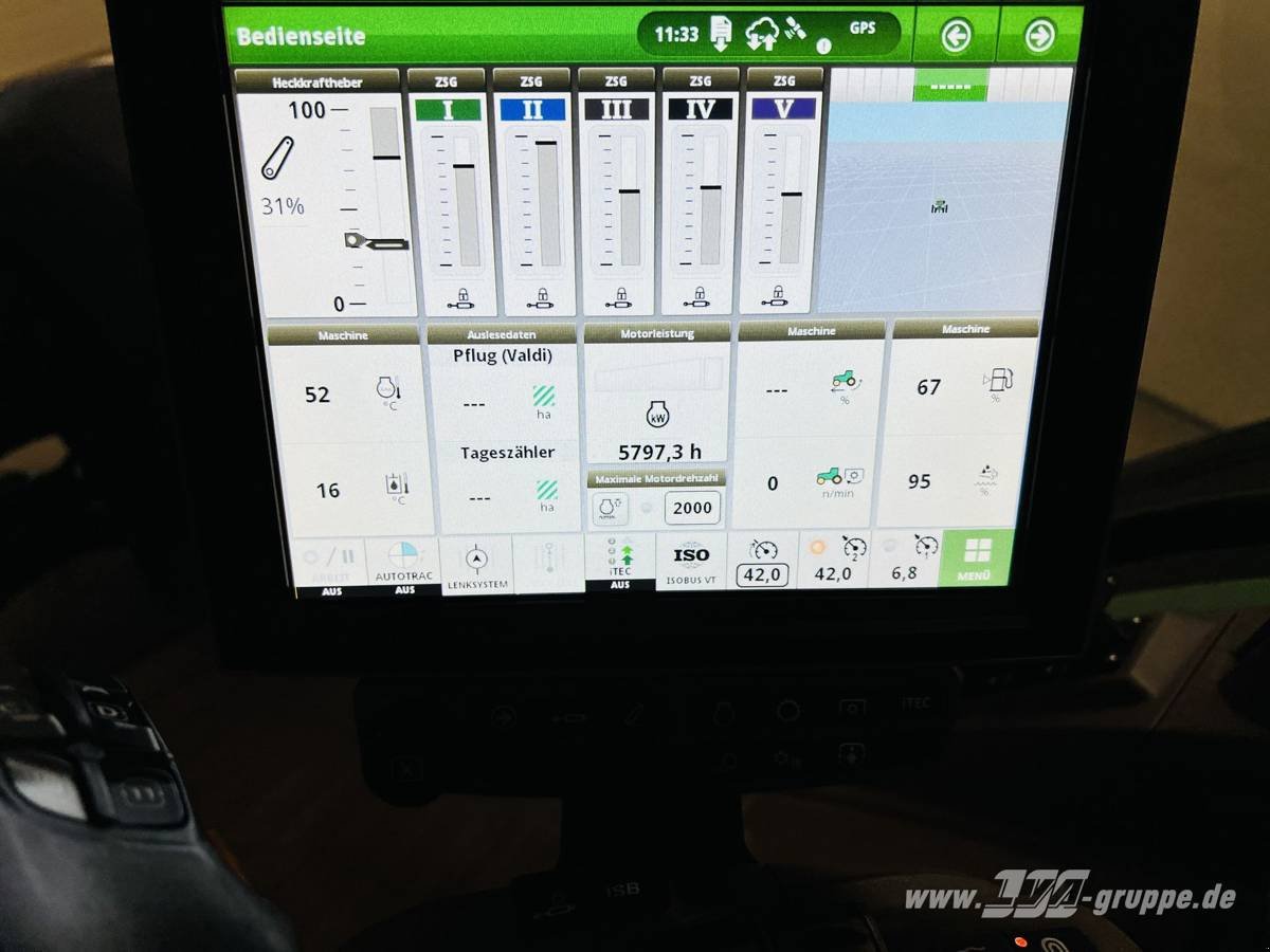 Traktor Türe ait John Deere 8R 340, Gebrauchtmaschine içinde Sülzetal OT Altenweddingen (resim 22)
