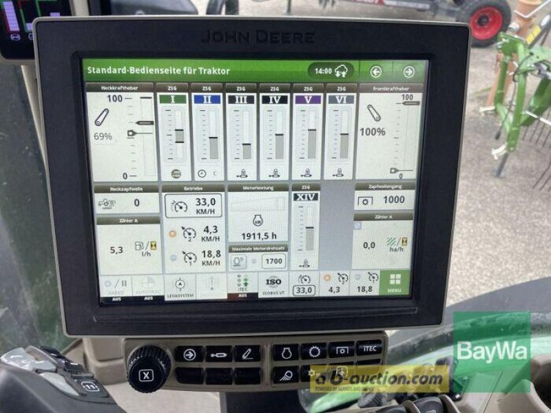 Traktor des Typs John Deere 8R 370, Gebrauchtmaschine in Obertraubling (Bild 10)