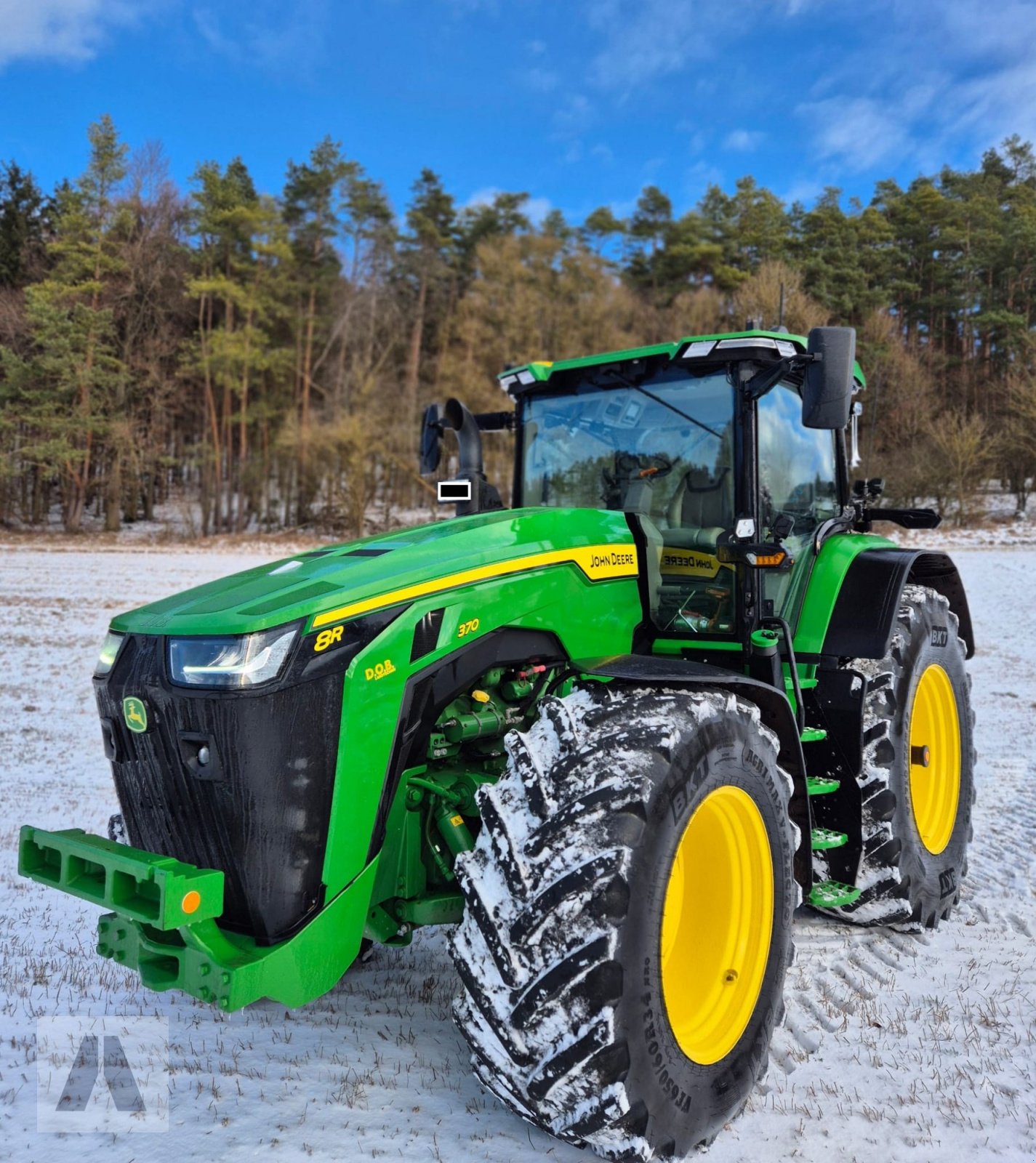 Traktor типа John Deere 8R 370, Gebrauchtmaschine в Lauterhofen (Фотография 2)