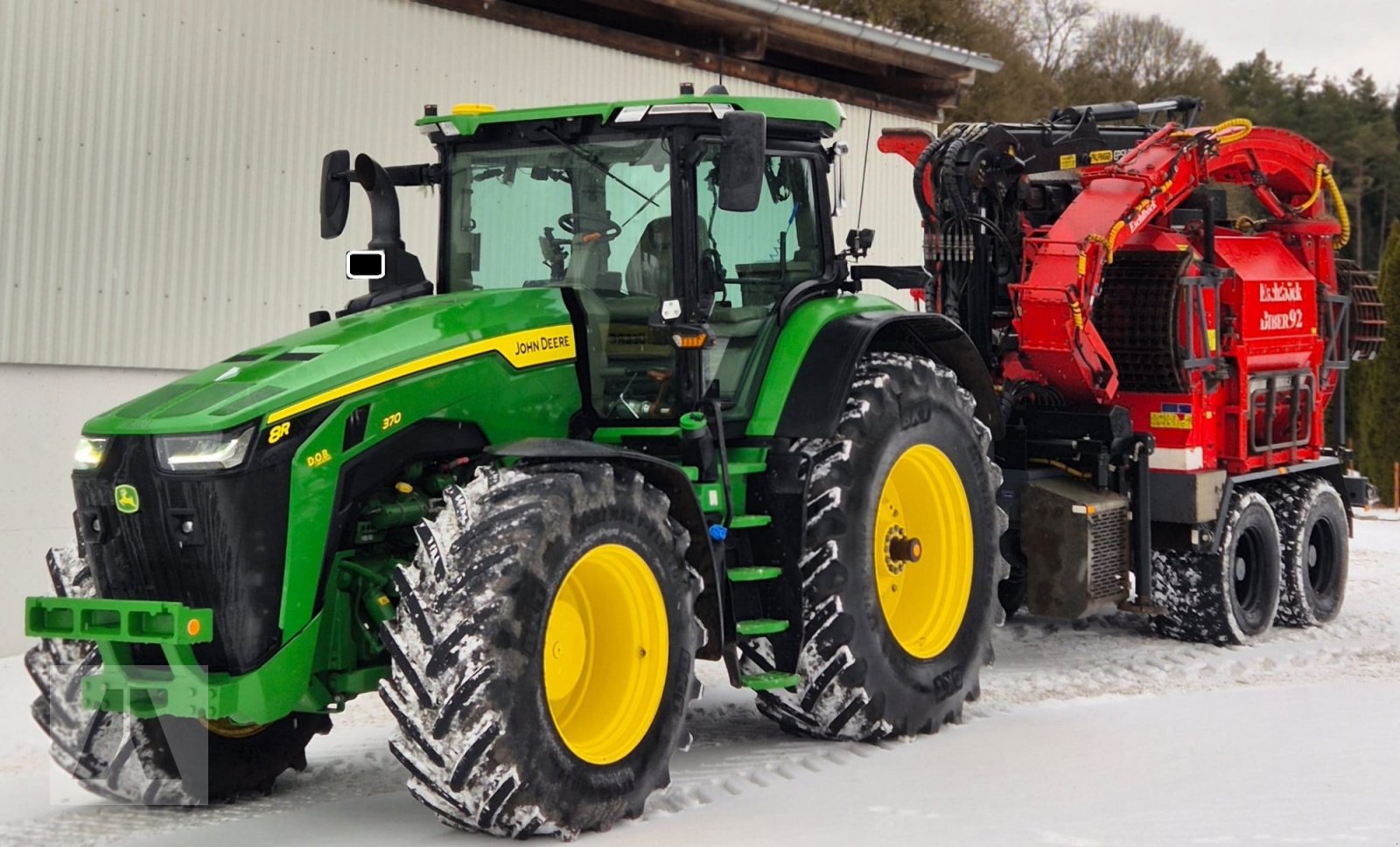 Traktor типа John Deere 8R 370, Gebrauchtmaschine в Lauterhofen (Фотография 21)