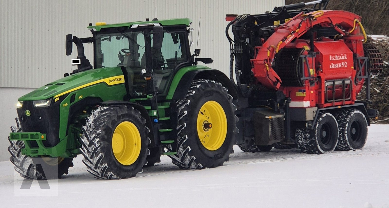 Traktor типа John Deere 8R 370, Gebrauchtmaschine в Lauterhofen (Фотография 22)