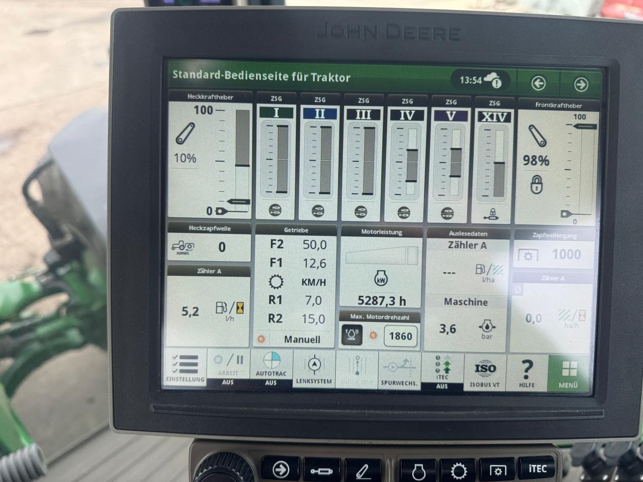 Traktor del tipo John Deere 8R 370, Gebrauchtmaschine en Könnern (Imagen 13)