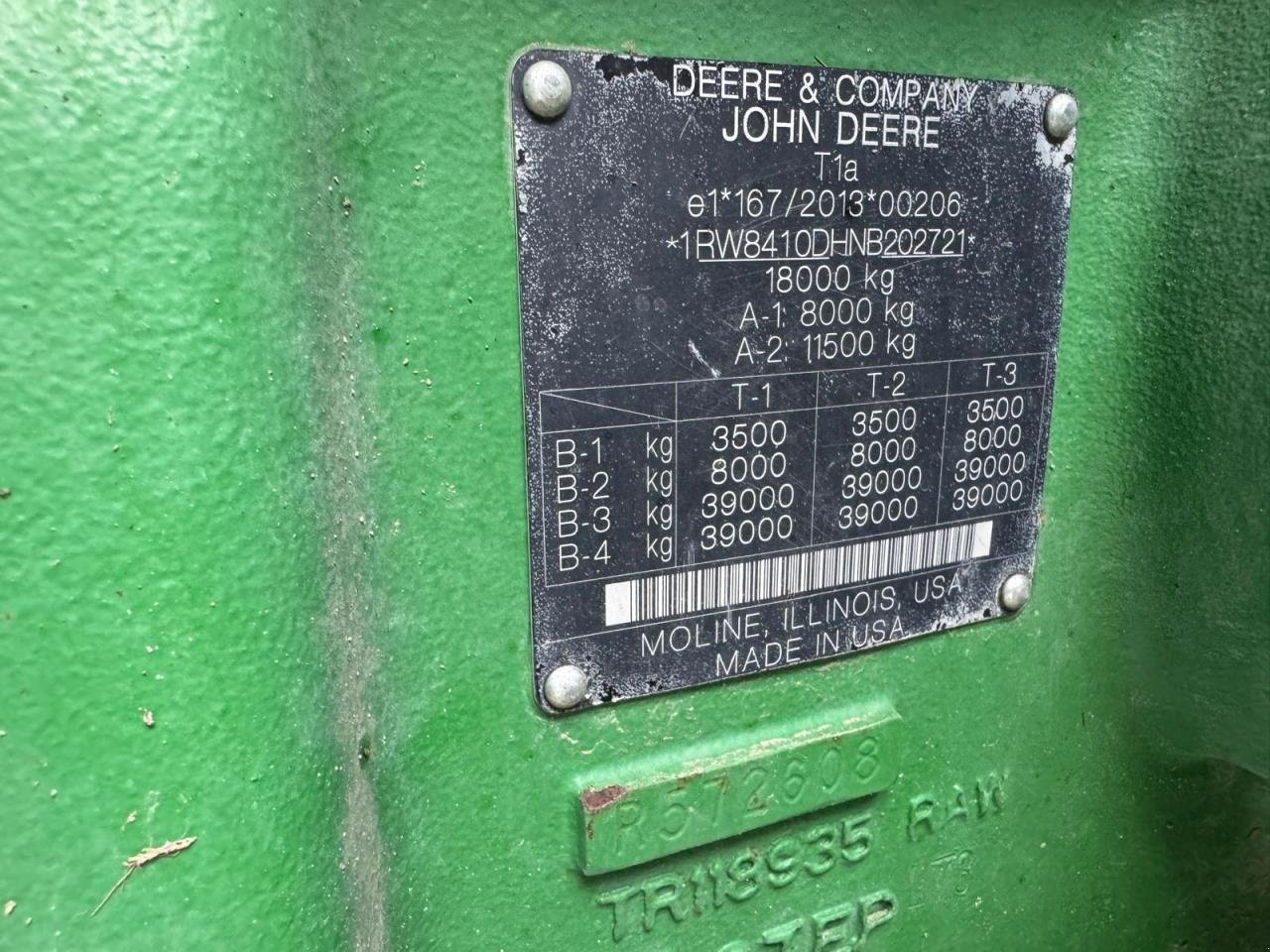 Traktor typu John Deere 8R 410, Gebrauchtmaschine v Næstved (Obrázok 9)