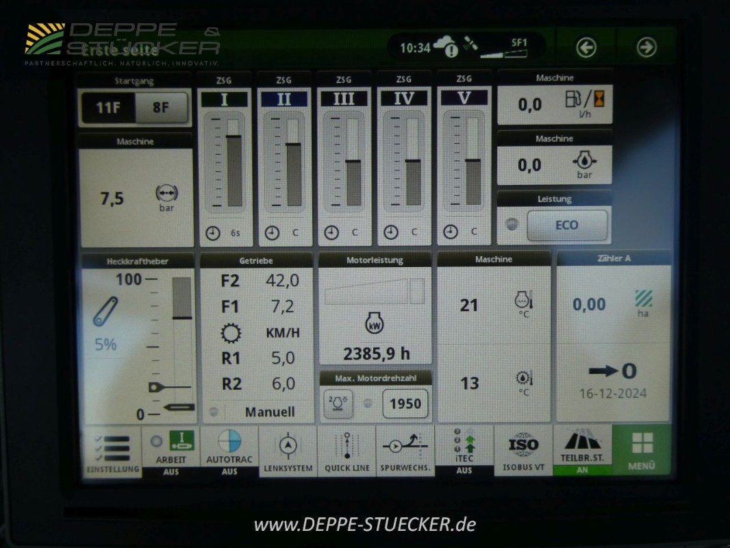 Traktor typu John Deere 8R 410, Gebrauchtmaschine v Kölleda (Obrázek 18)