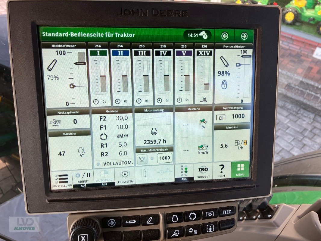 Traktor des Typs John Deere 8R 410, Gebrauchtmaschine in Alt-Mölln (Bild 8)