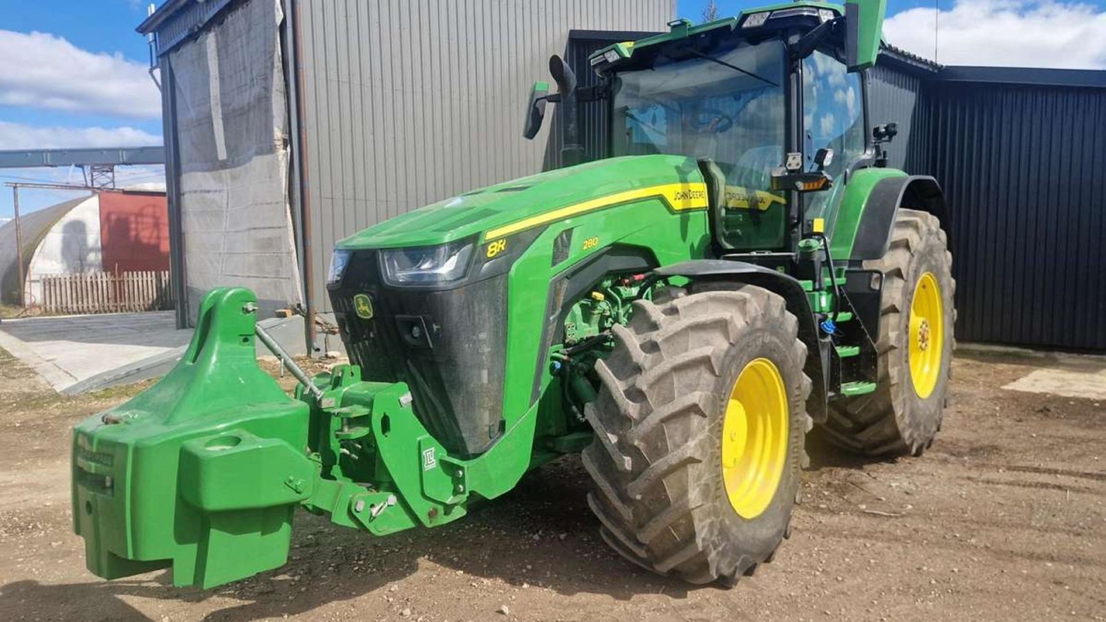 Traktor of the type John Deere 8R280 Masser af udstyr. Kun 820 timer., Gebrauchtmaschine in Kolding (Picture 1)