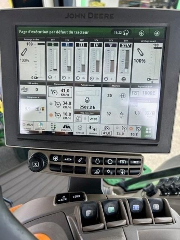 Traktor des Typs John Deere 8R340 Front lift. AutoTrac. GPS., Gebrauchtmaschine in Kolding (Bild 10)