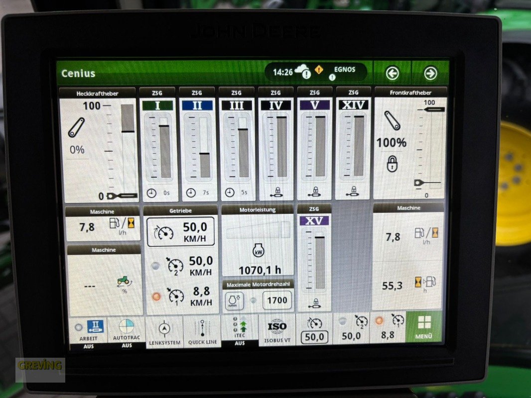 Traktor typu John Deere 8R340 *Garantieverlängerung*, Gebrauchtmaschine v Ahaus (Obrázek 15)