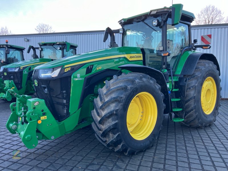 Traktor Türe ait John Deere 8R370/ e23 Getriebe/ Garantie bis 2028, Gebrauchtmaschine içinde Jahnatal (resim 1)