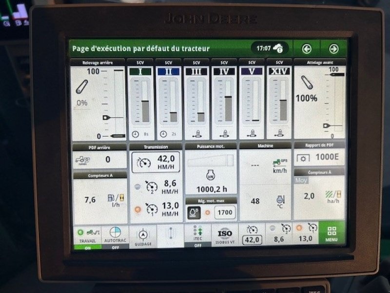 Traktor typu John Deere 8R370 IVT gear. KUN 1100 timer!!! GPS. AutoTrac. StarFire. ., Gebrauchtmaschine w Kolding (Zdjęcie 16)