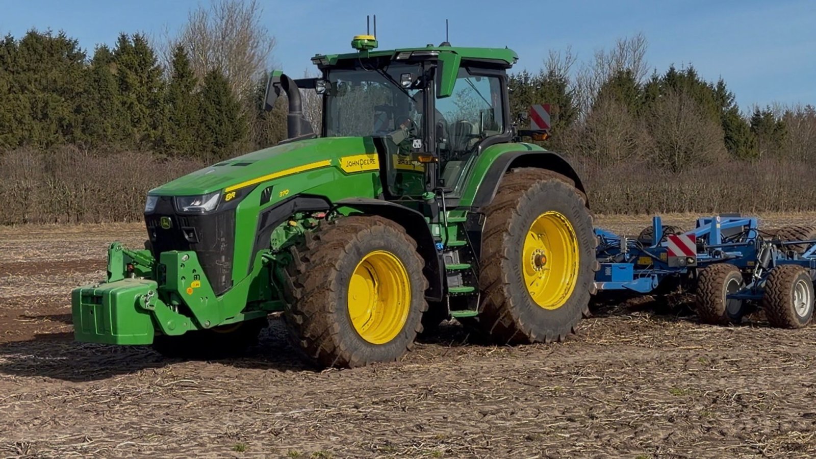 Traktor typu John Deere 8R370, Gebrauchtmaschine w Tønder (Zdjęcie 2)
