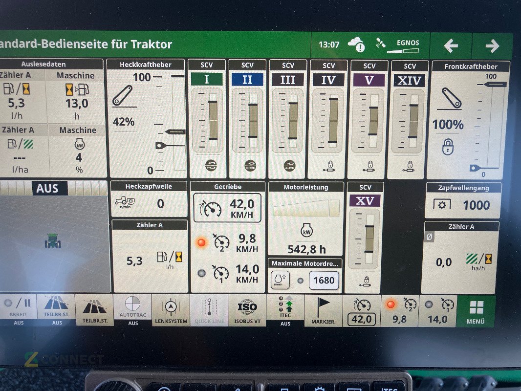 Traktor typu John Deere 8R370, Gebrauchtmaschine w Sonnewalde (Zdjęcie 7)