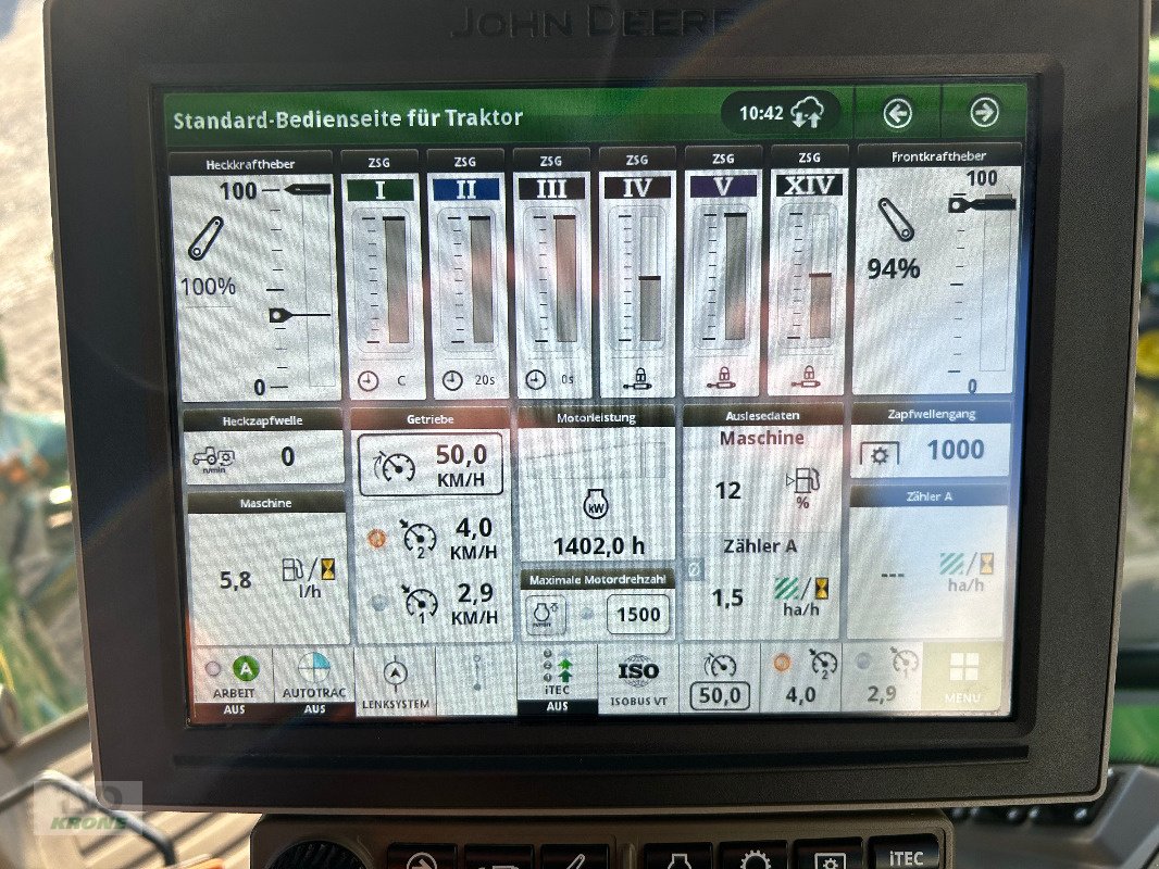 Traktor des Typs John Deere 8R370, Gebrauchtmaschine in Groß Munzel (Bild 13)
