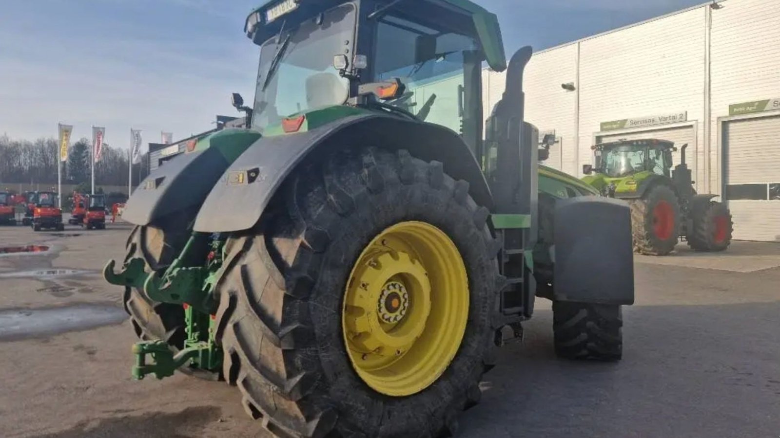 Traktor от тип John Deere 8R410 E23. StarFire GPS og RTK signal., Gebrauchtmaschine в Kolding (Снимка 3)