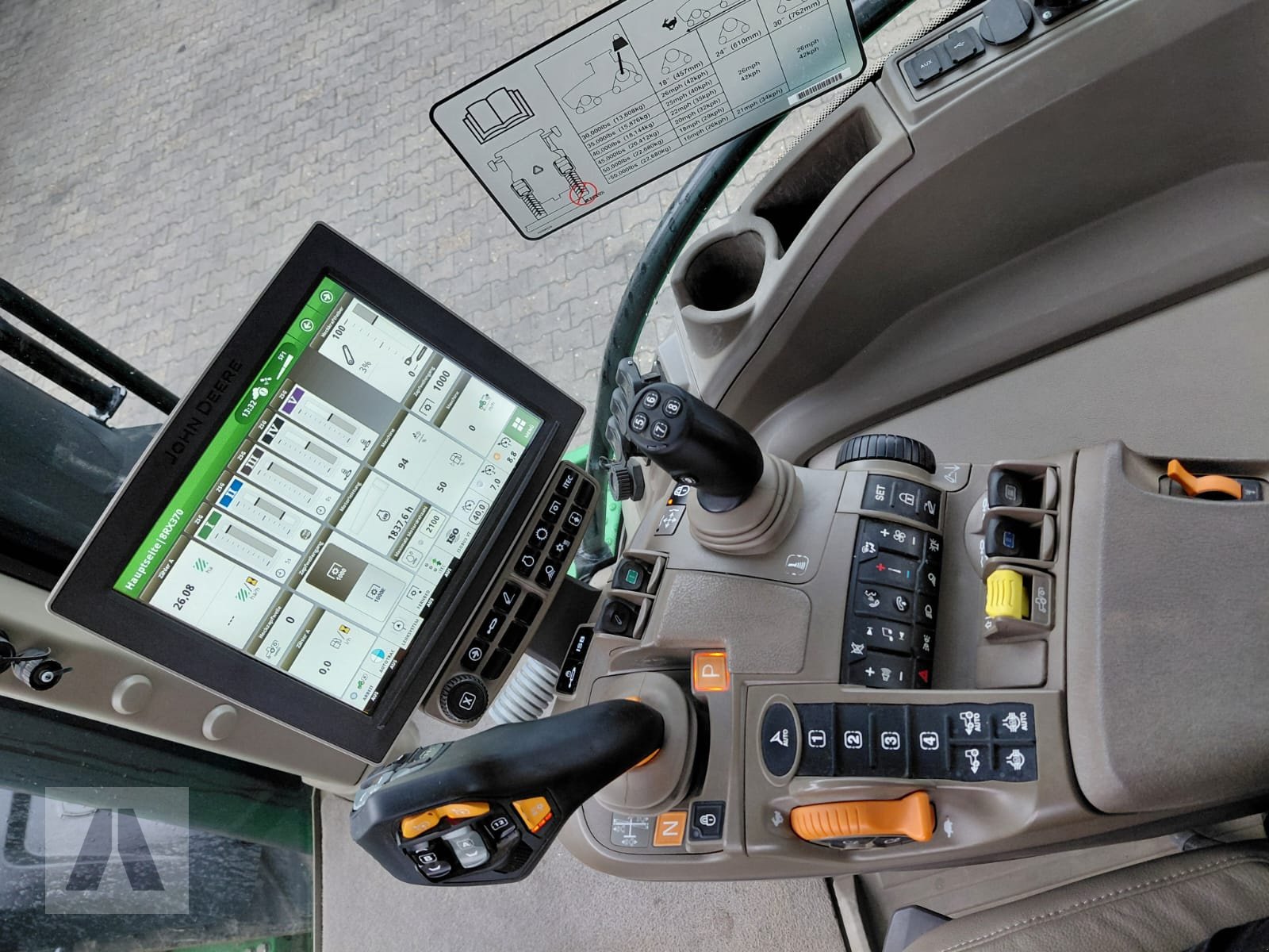 Traktor typu John Deere 8RX 370  8RX370, Gebrauchtmaschine v Regensburg (Obrázek 17)