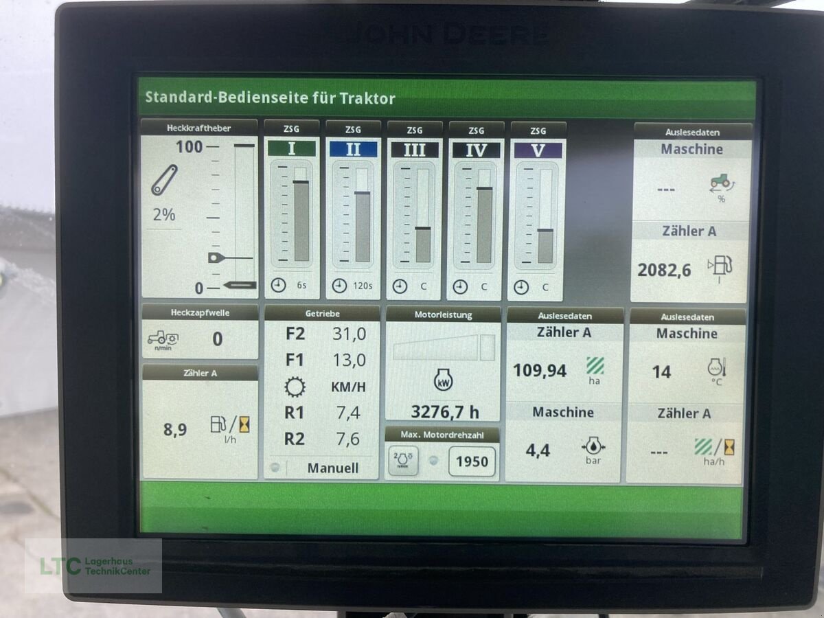 Traktor типа John Deere 8RX 410, Gebrauchtmaschine в Eggendorf (Фотография 11)