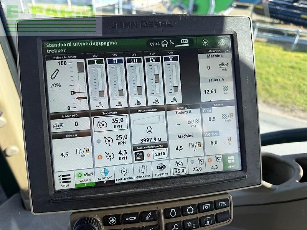Traktor Türe ait John Deere 8rx370, Gebrauchtmaschine içinde gg VEGHEL (resim 11)