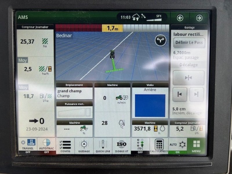 Traktor tipa John Deere 8RX410 AutoTrac GPS. Sektionskontrol. SF1. Ultimate Edition., Gebrauchtmaschine u Kolding (Slika 12)
