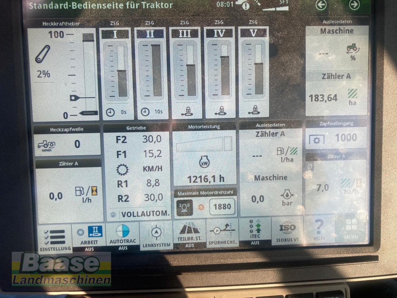 Traktor van het type John Deere 8RX410 e23 Signature-Edition, Gebrauchtmaschine in Holthof (Foto 15)