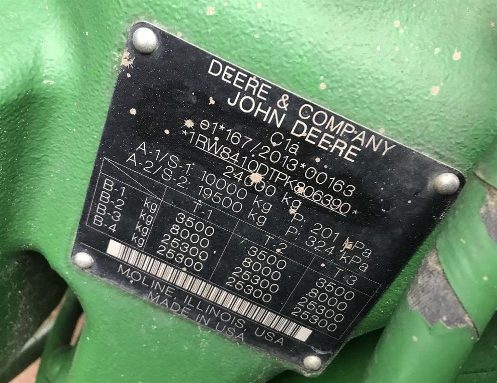 Traktor typu John Deere 8RX410, Gebrauchtmaschine v Kolding (Obrázek 15)
